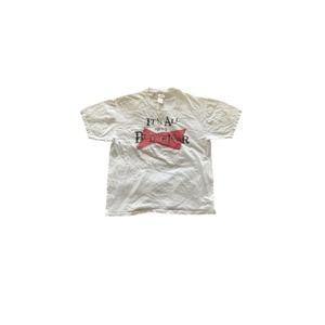 1999 “ it’s all about the Budweiser” white t shirt